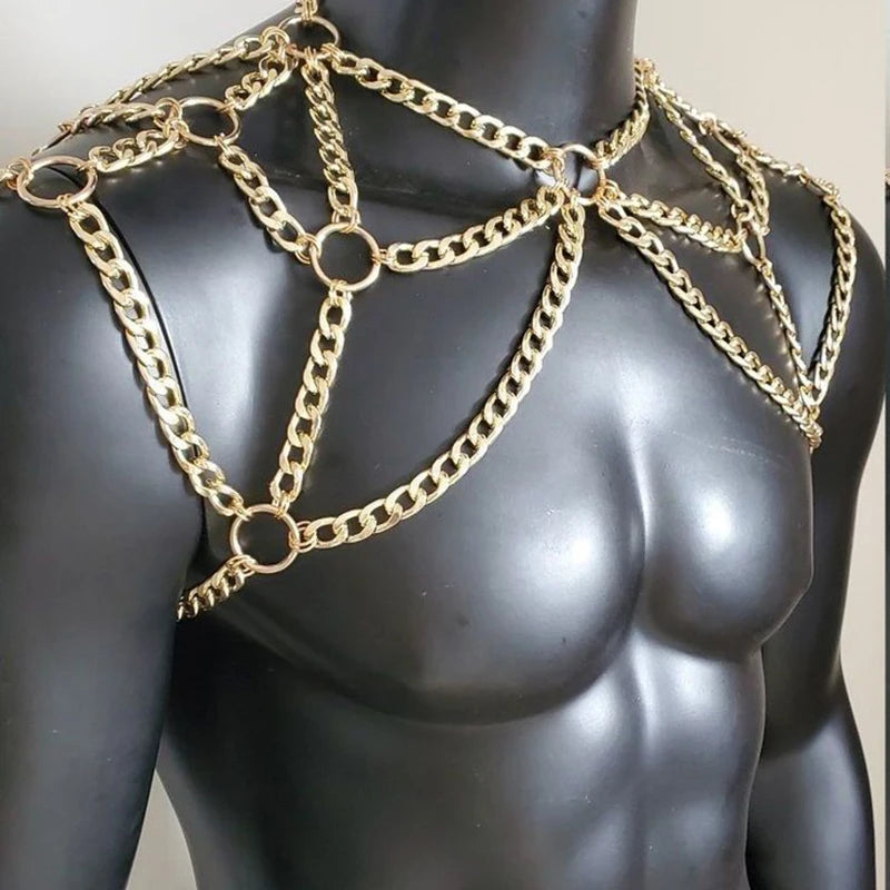 Signature Men's Shoulder Body Chain