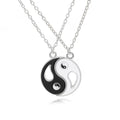 Tai Chi Yin Yang Pendant Necklace Set