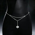 Diamond Devil's Eye Waist Chain