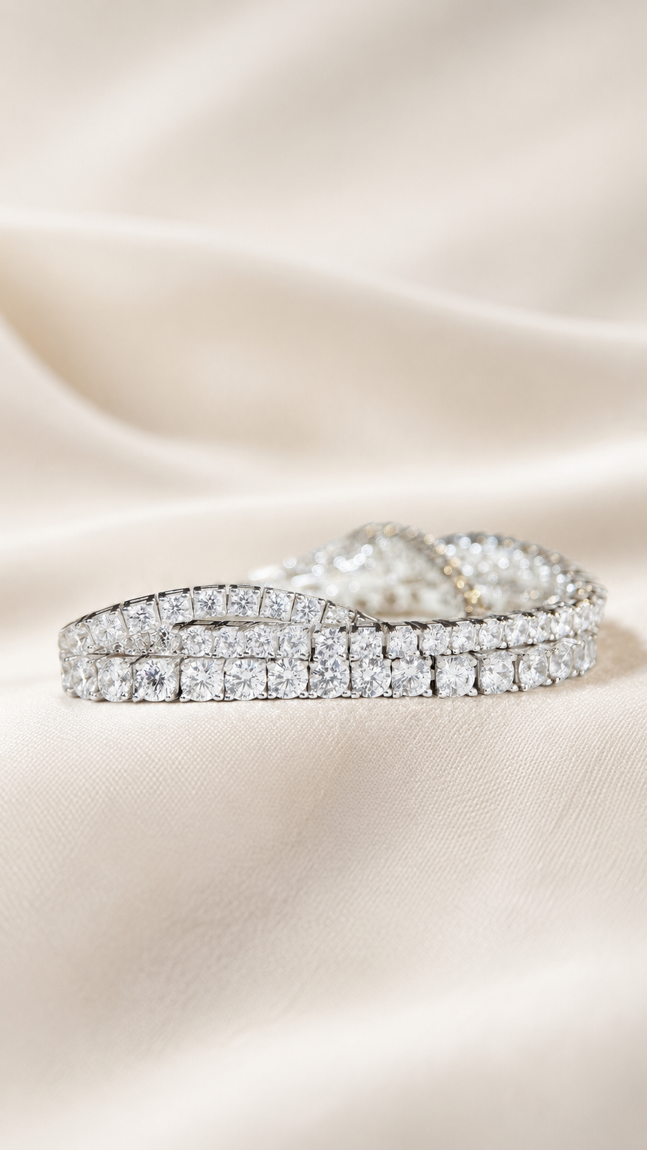Elite Tennis Chain Moissanite Bracelet
