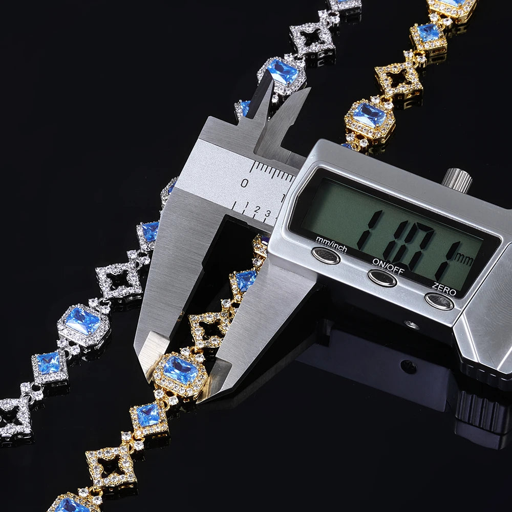 Pavé-Drenched Hollow Star Bracelet
