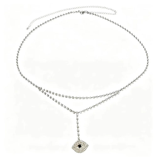 Diamond Devil's Eye Waist Chain