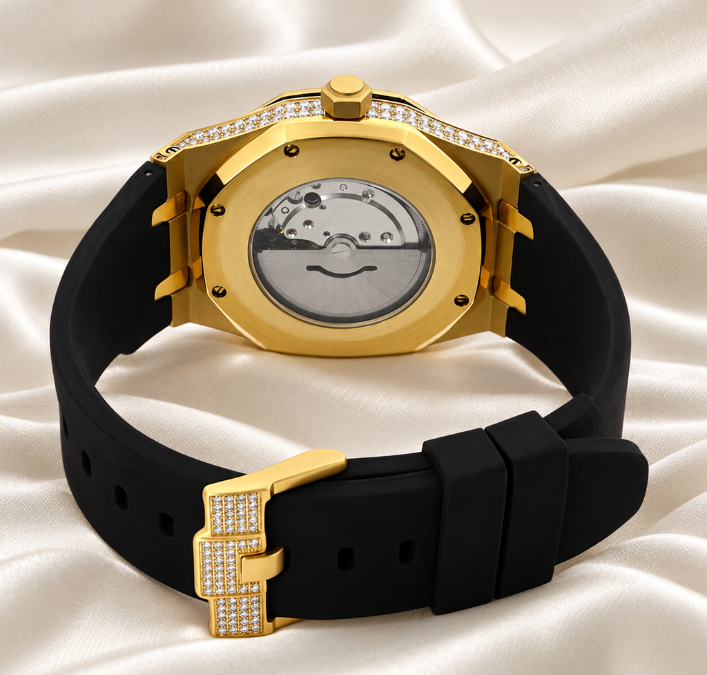 Moissanite Men's European Automatic Watch