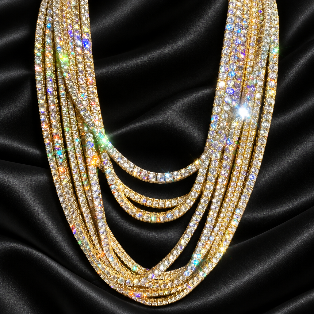 Signature Vendetta Moissanite Tennis Chain