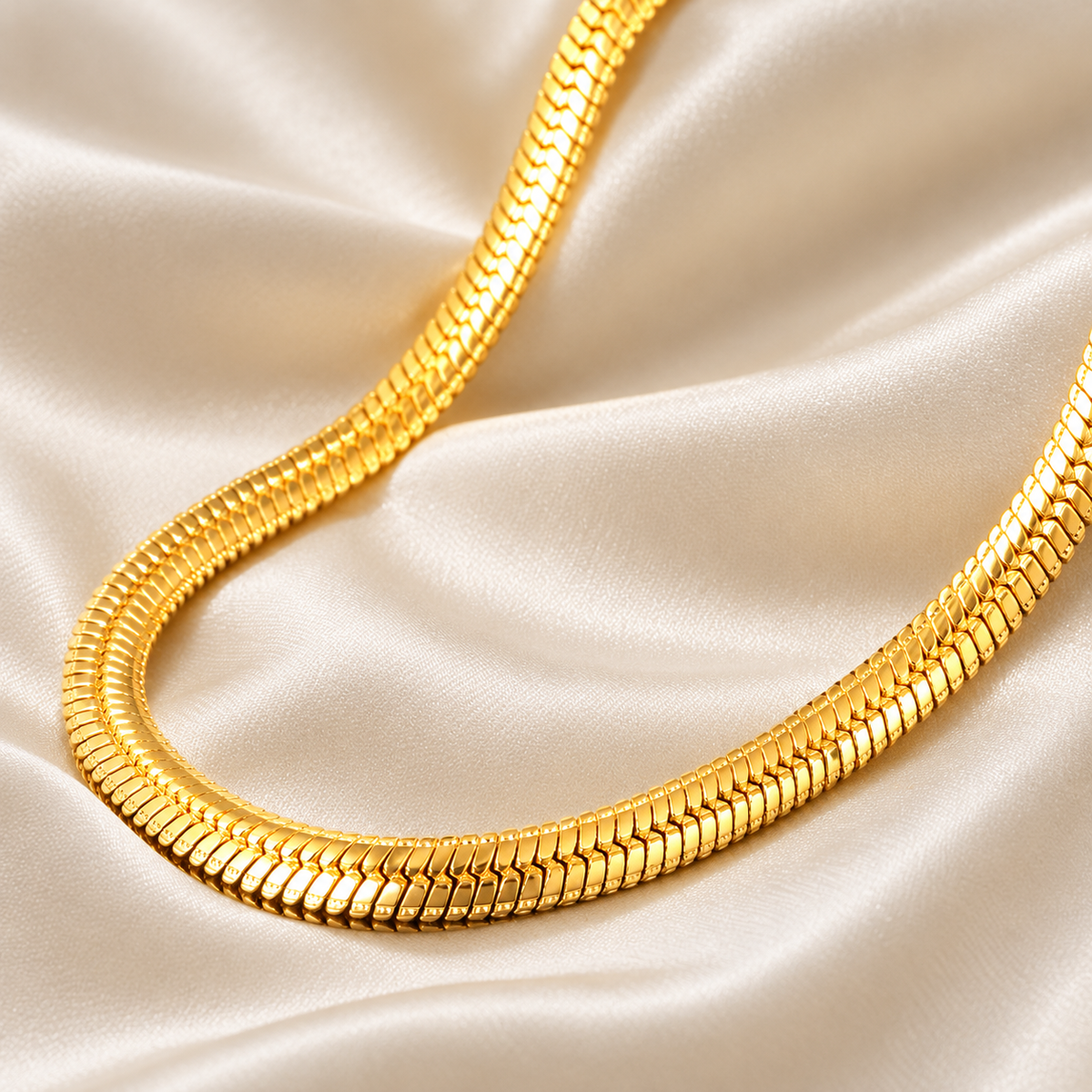 Signature Snake Bone Chain