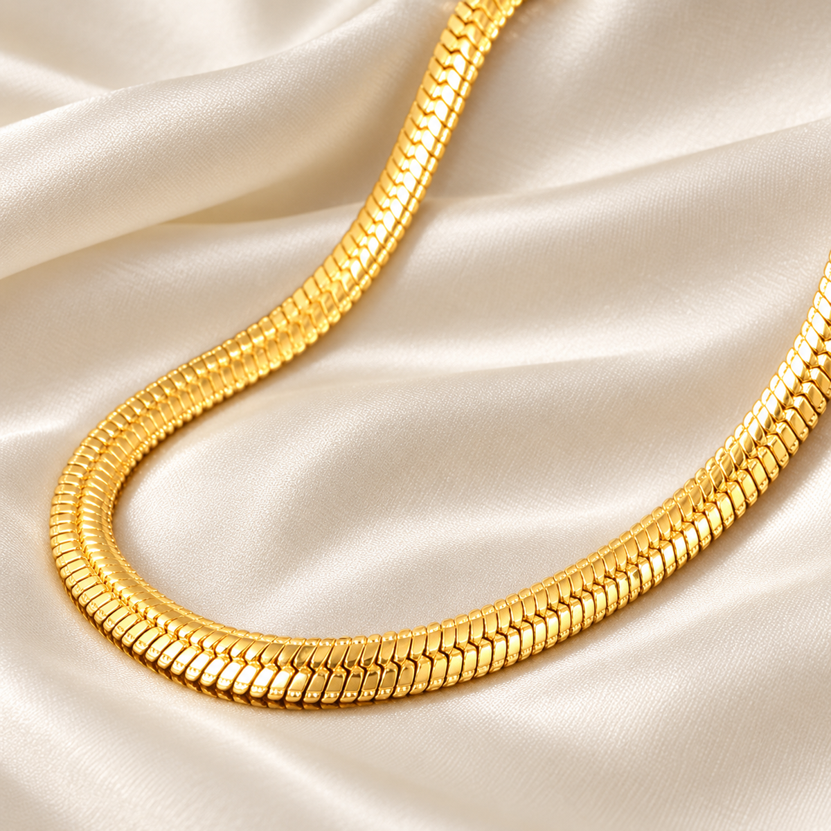 Signature Snake Bone Chain