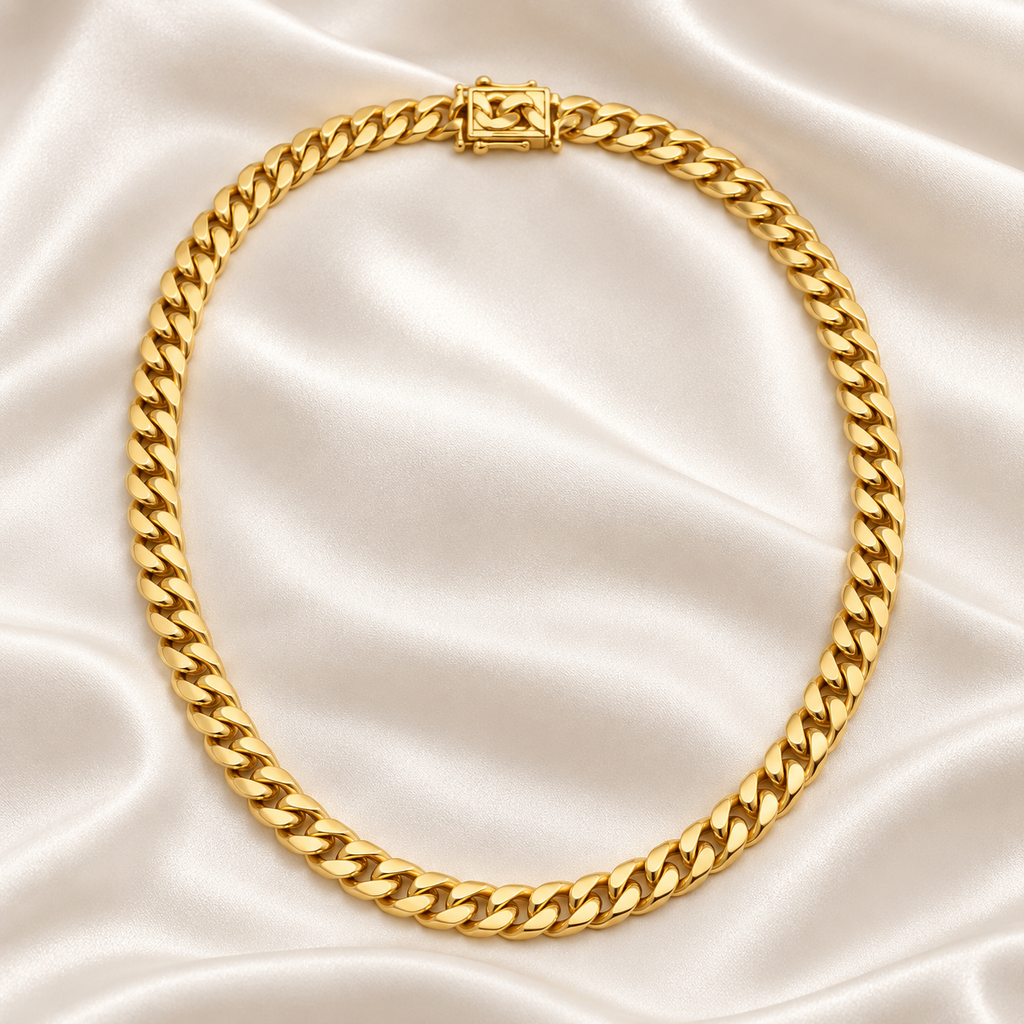 6mm Cuban Curb Link Chain