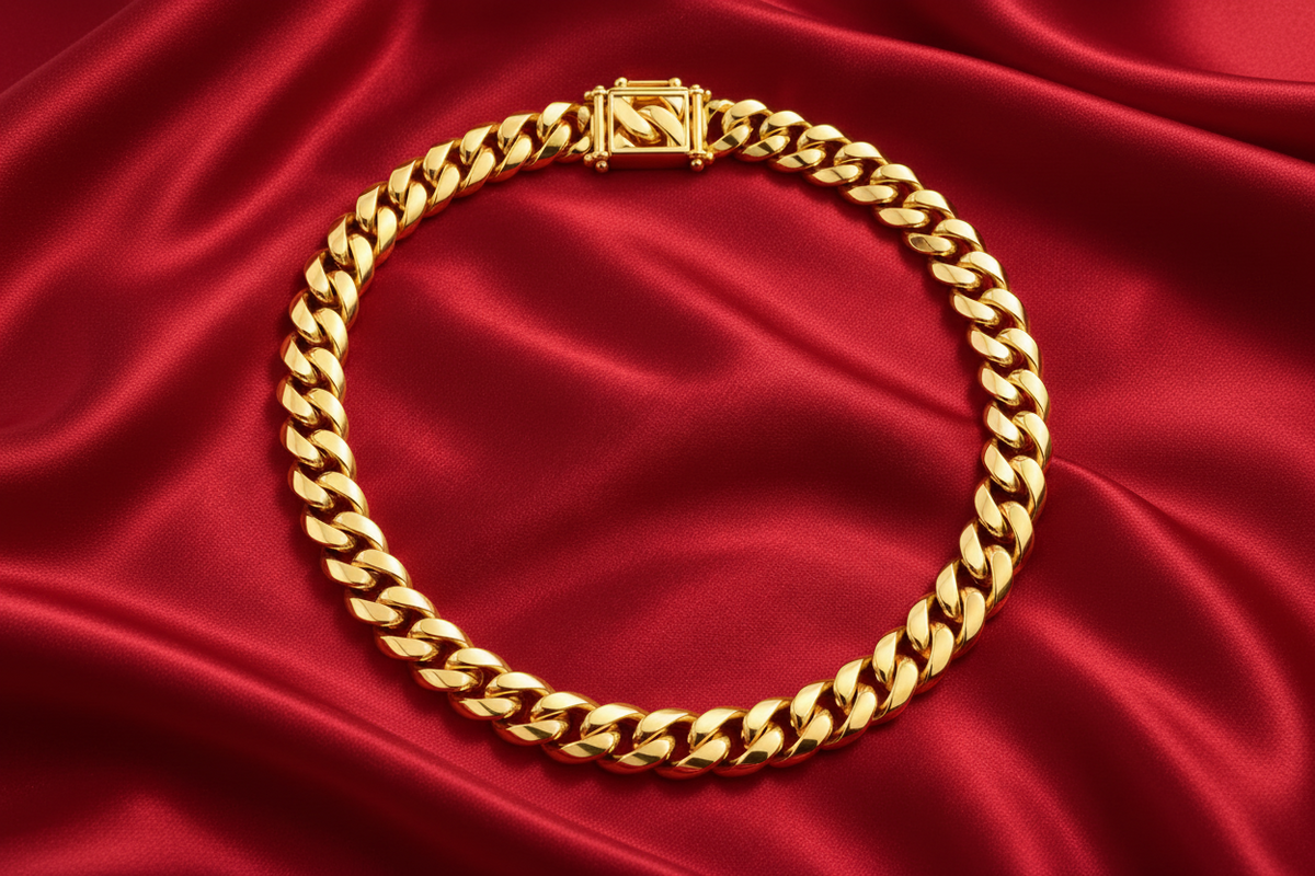 8mm Cuban Link Curb Chain