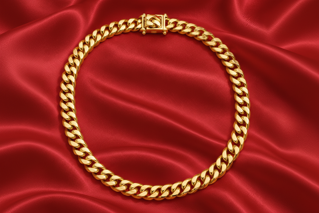 8mm Cuban Link Curb Chain