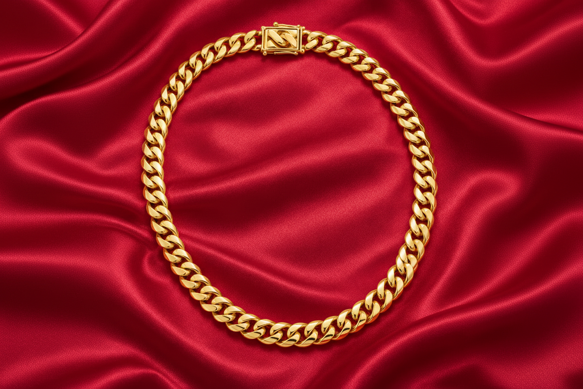8mm Cuban Link Curb Chain