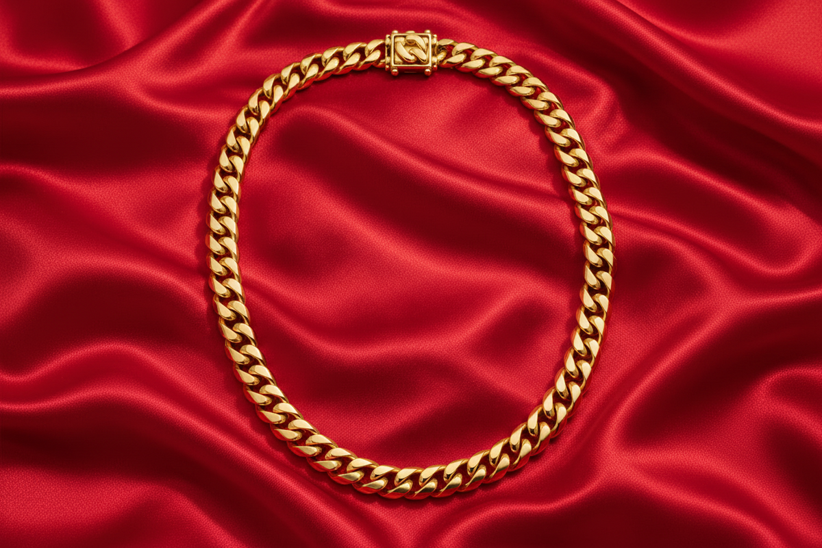 8mm Cuban Link Curb Chain
