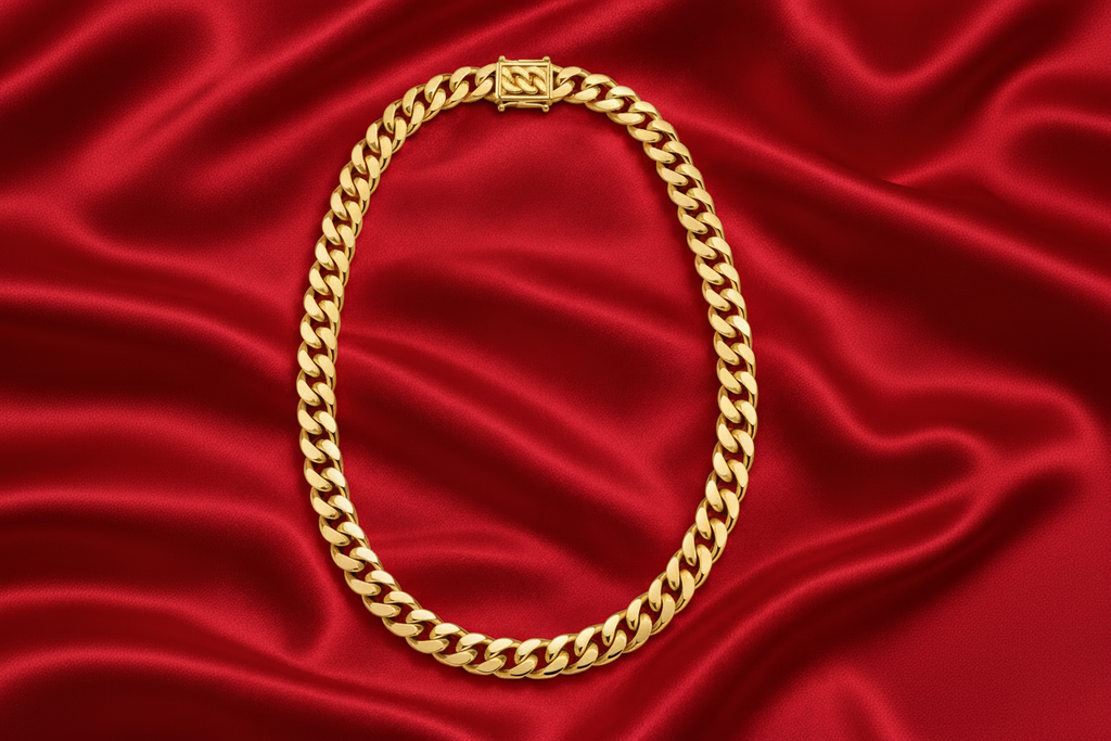 8mm Cuban Link Curb Chain