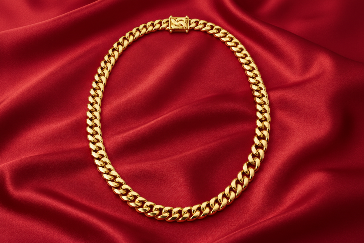 8mm Cuban Link Curb Chain
