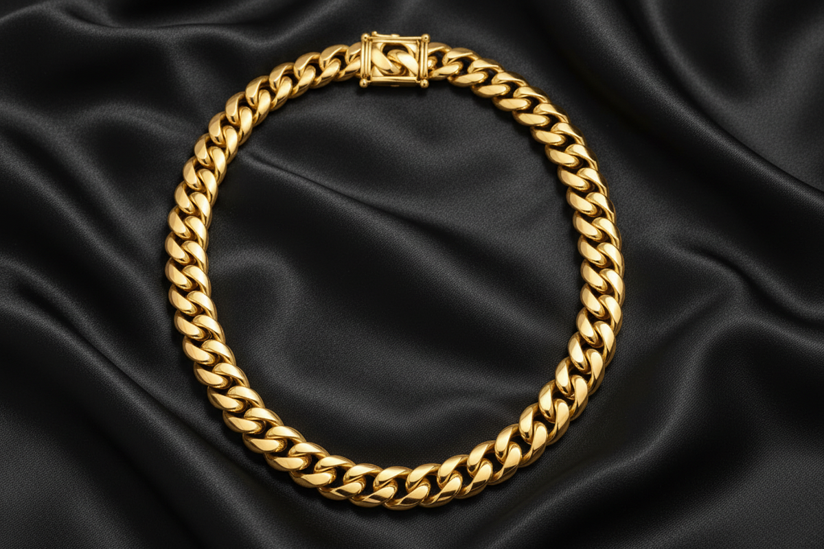 10mm Cuban Link Curb Chain