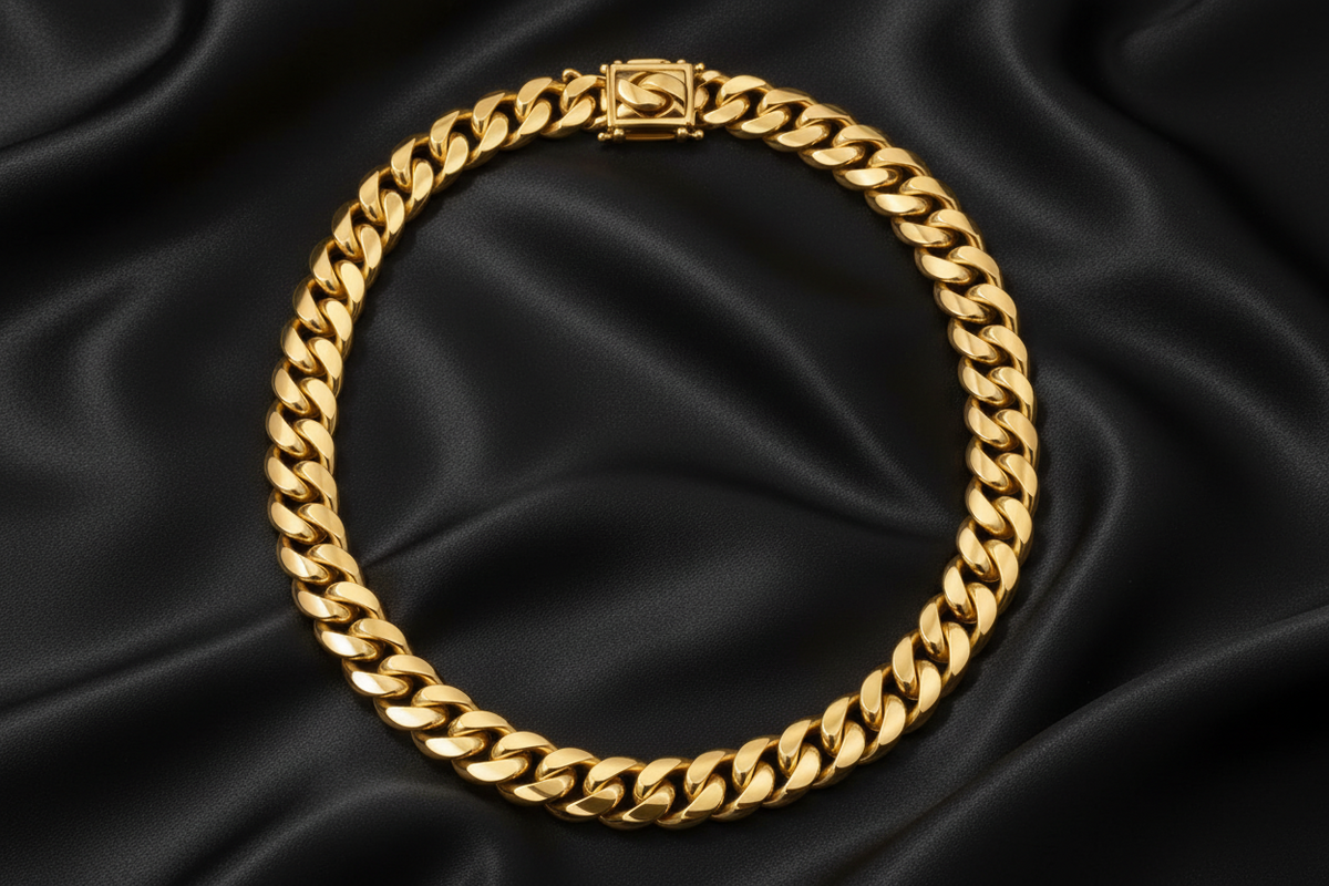 10mm Cuban Link Curb Chain