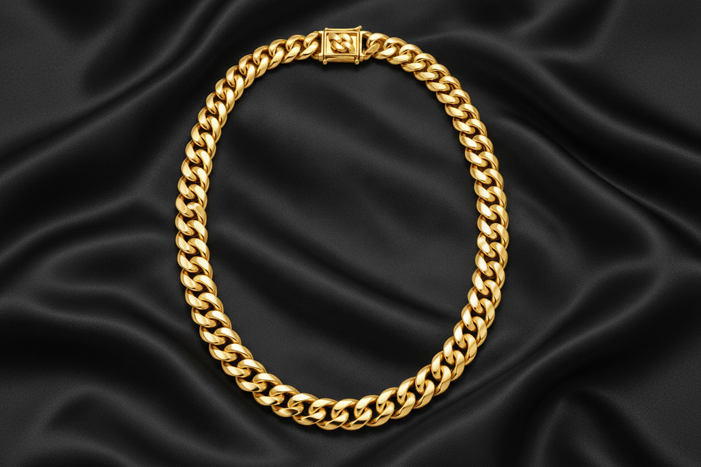 10mm Cuban Link Curb Chain