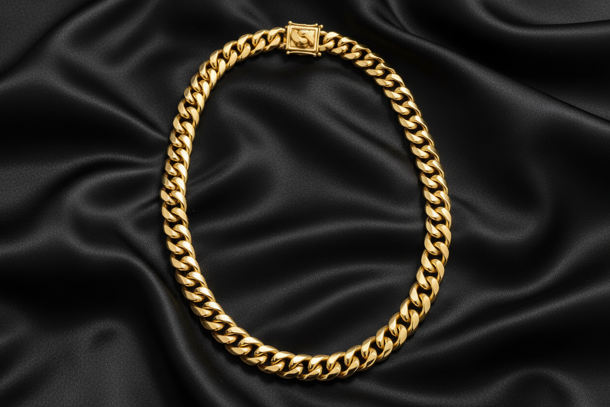 10mm Cuban Link Curb Chain