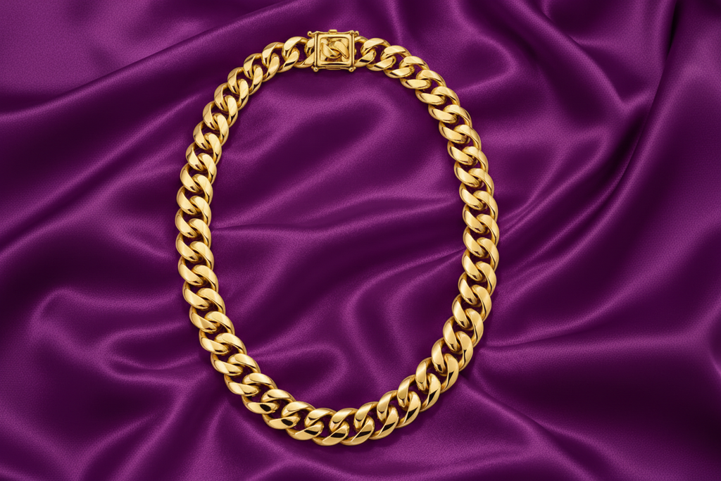 12mm Cuban Link Curb Chain