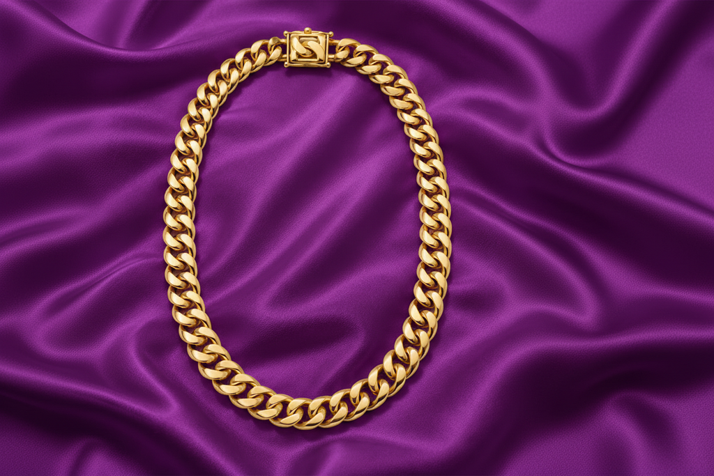 12mm Cuban Link Curb Chain