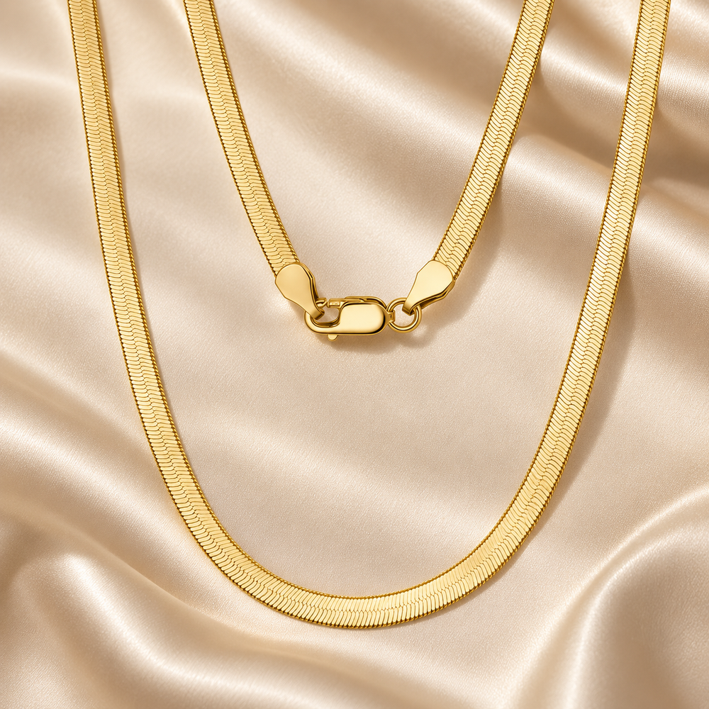 3mm 4.5mm Flat Herringbone Chain