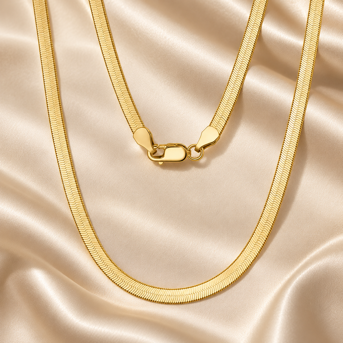 3mm 4.5mm Flat Herringbone Chain