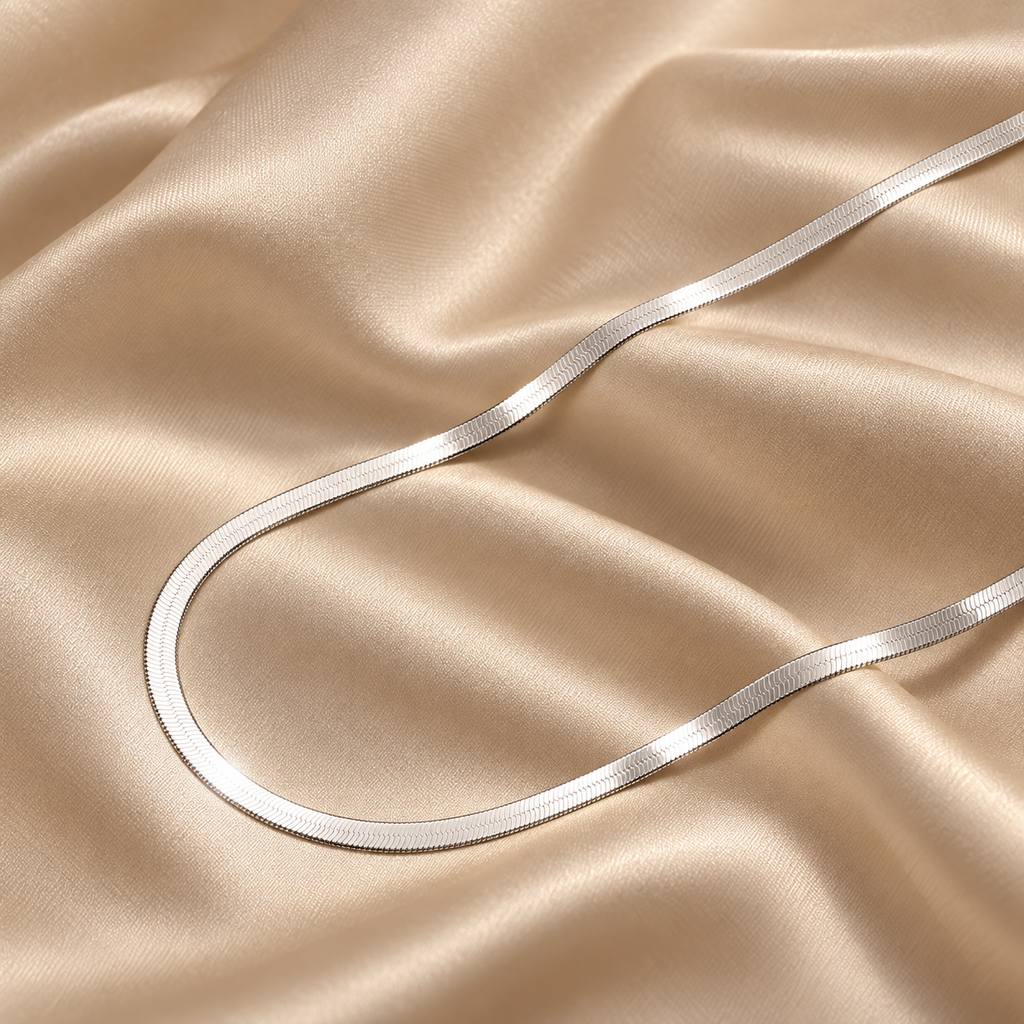 3mm 4.5mm Flat Herringbone Chain