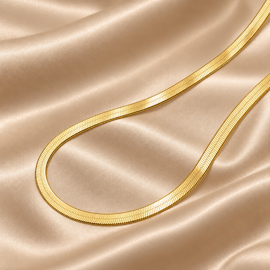 3mm 4.5mm Flat Herringbone Chain