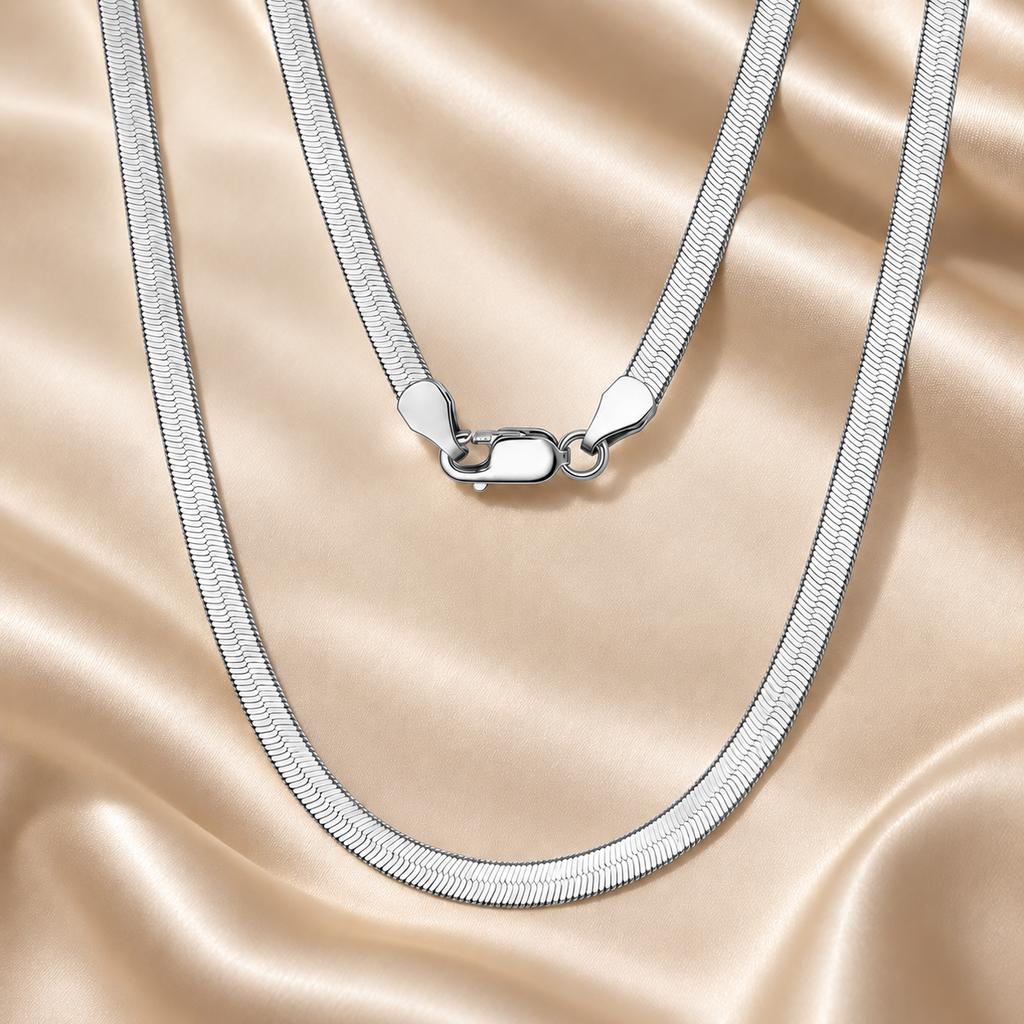 3mm 4.5mm Flat Herringbone Chain