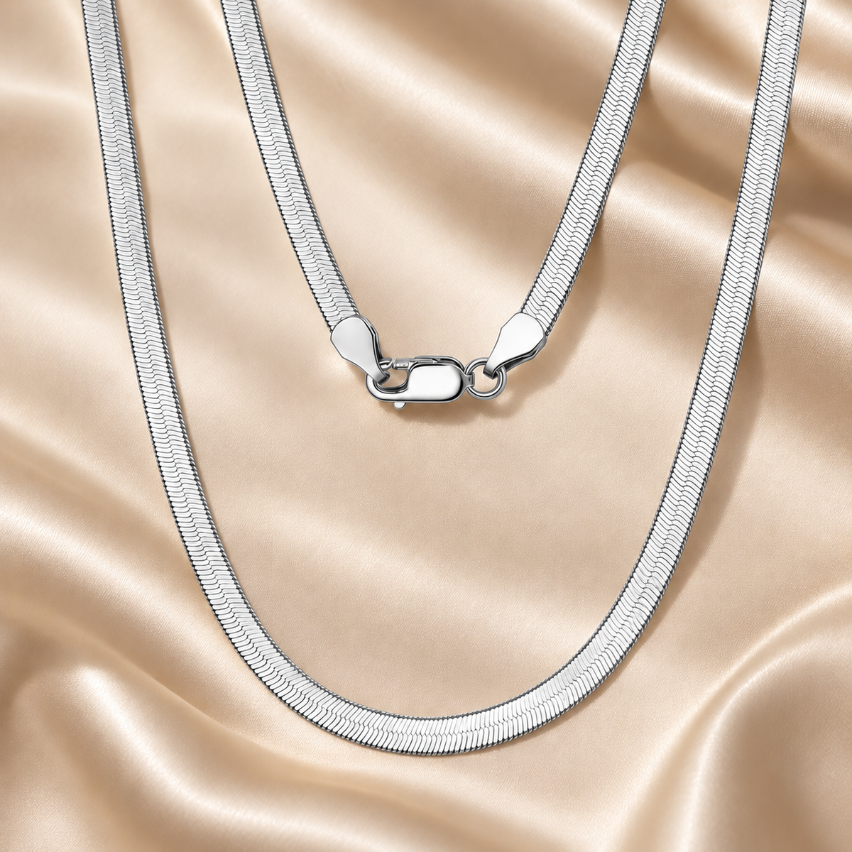 3mm 4.5mm Flat Herringbone Chain
