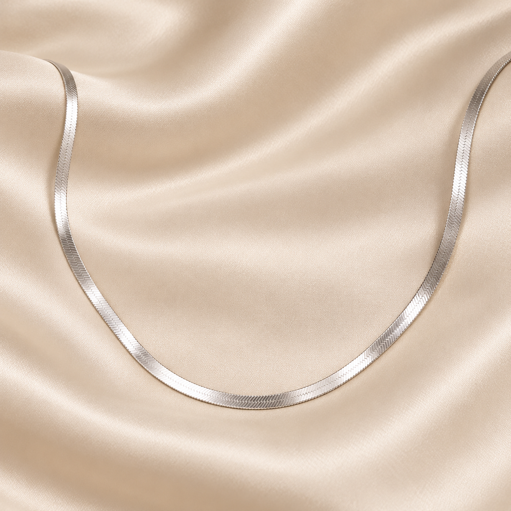 3mm 4.5mm Flat Herringbone Chain