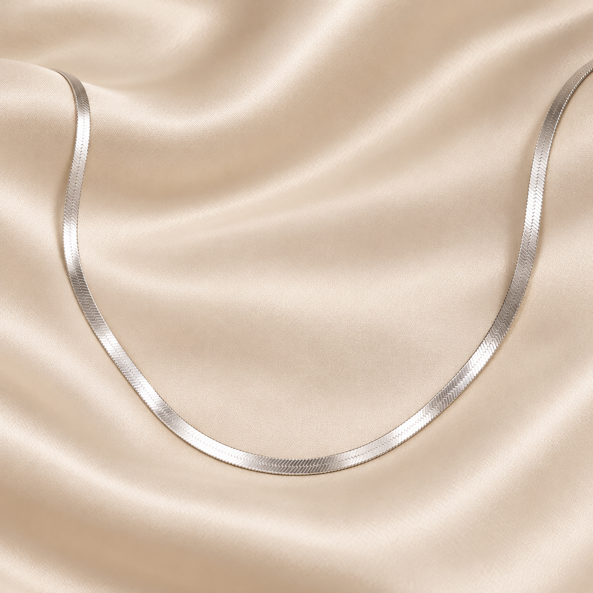3mm 4.5mm Flat Herringbone Chain