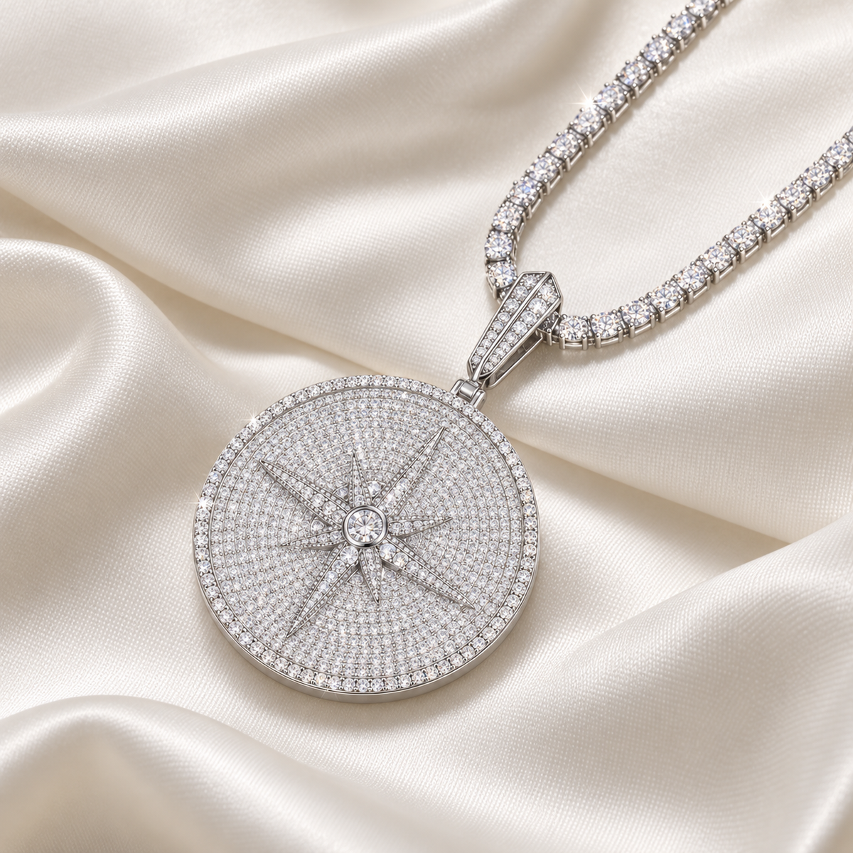 The Vendetta Compass Pendant