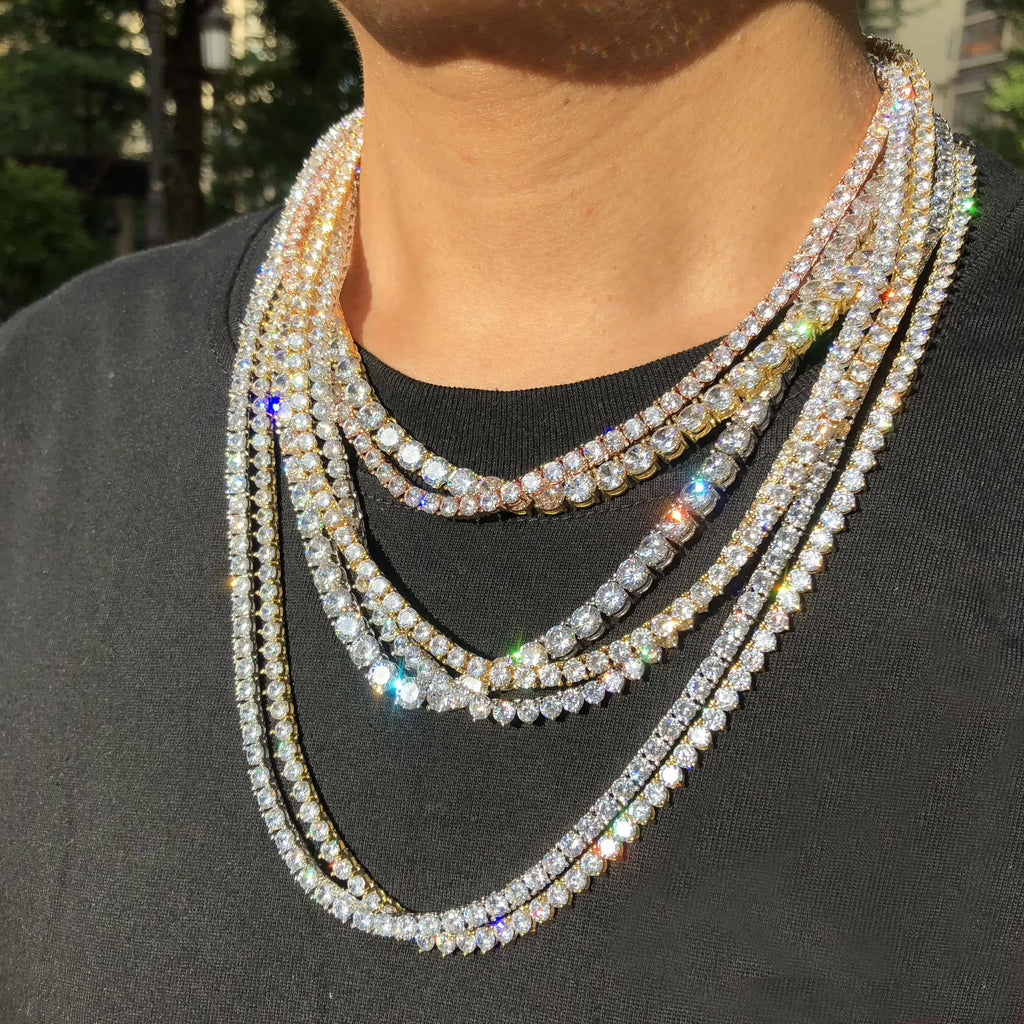 Signature Vendetta Moissanite Tennis Chain