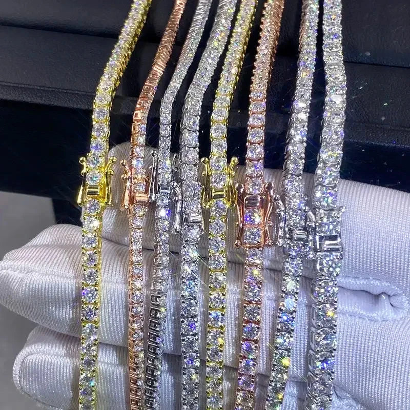 Signature Vendetta Moissanite Tennis Chain