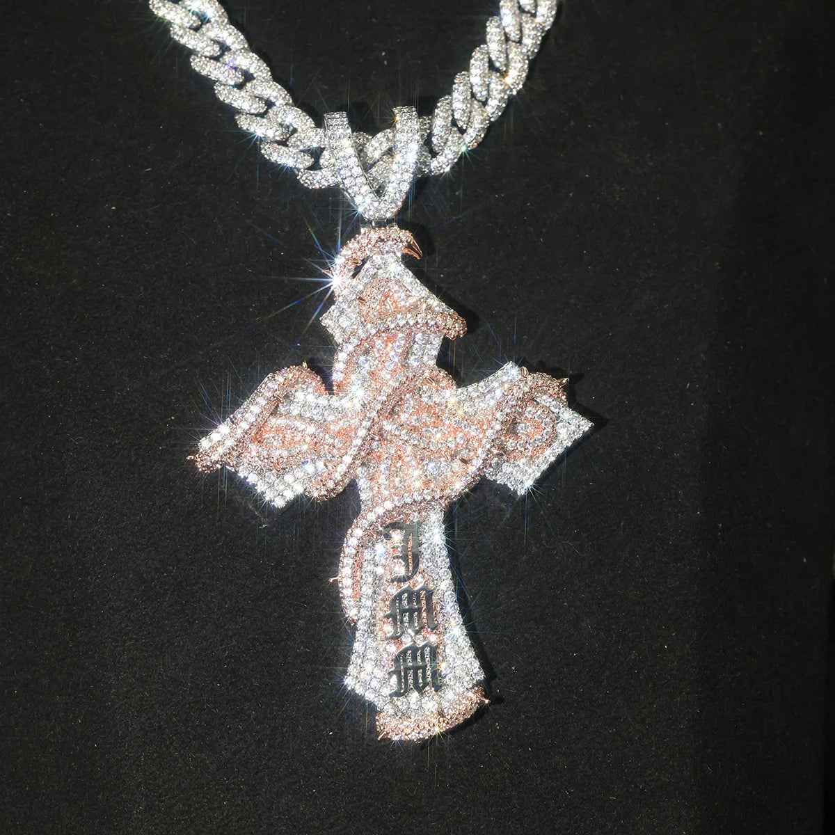 Elite Snake Cross Pendant