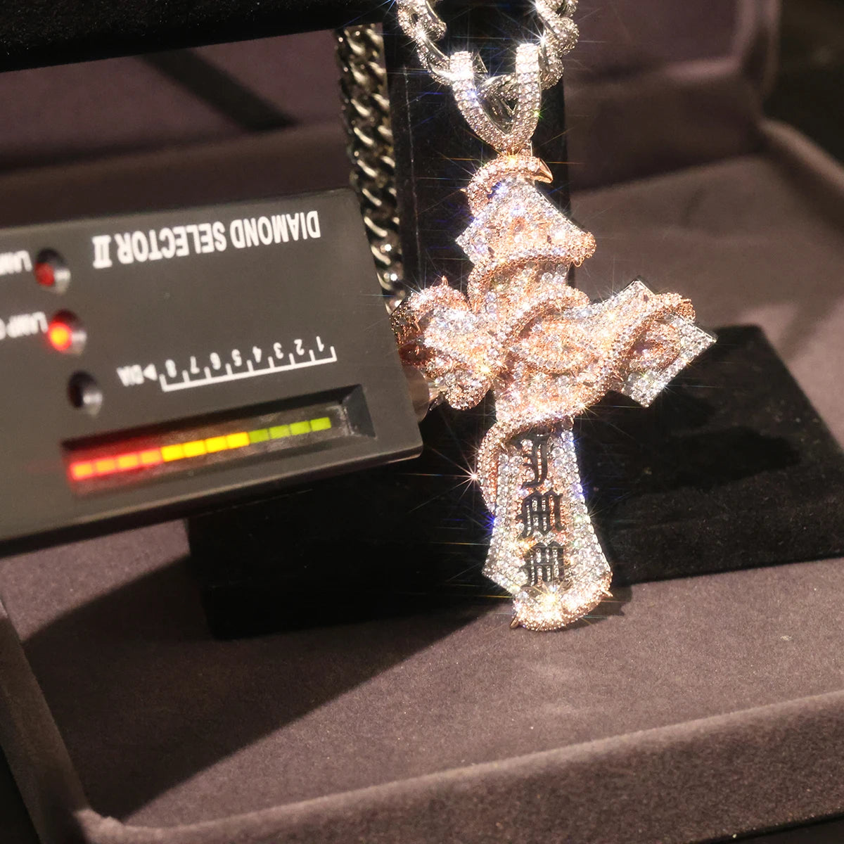 Elite Snake Cross Pendant