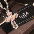 Elite Snake Cross Pendant