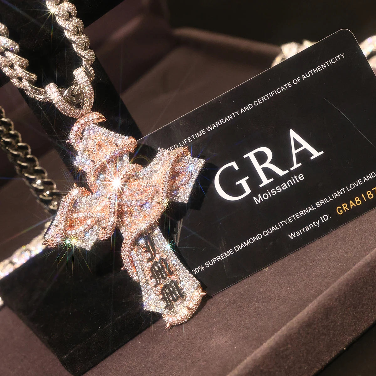Elite Snake Cross Pendant